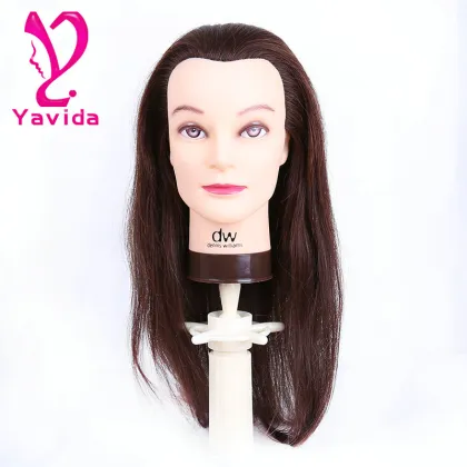 training doll head natural hair training mannequins head doll head for trainingFor Hairdress