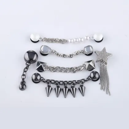 Wholesale Luxury Bling Shoe Charms for DIY Jewelry and Shoe Decorations