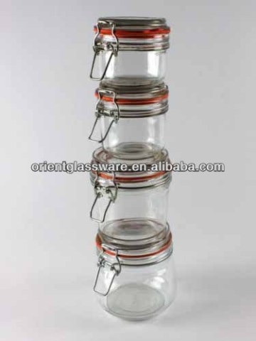 400ml glass seal jar 13oz