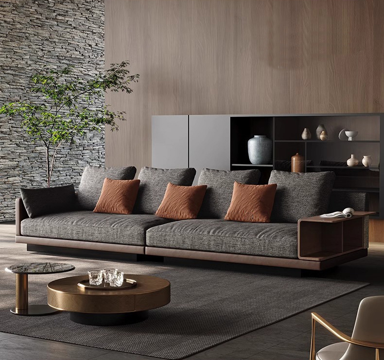 Sofas Sets in Luxury Grey Velvet