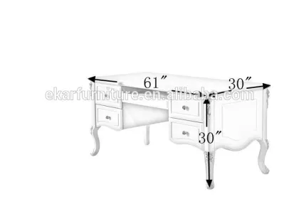 Wholesale French Royal Luxury Home Office Table Set