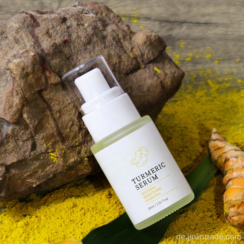 Erschöner beruhigendes organisches Vitamin C Tumeric Face Serum