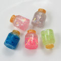 Großhandel Bunte Schöne Mini Slime Flasche Harz Charm Cabochon Perlen Roman für Zubehör Charms