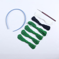 Hot cute big eyes frog hook woven headband