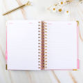 Custom Printed Hardcover A5 Spiral Notebook Agenda