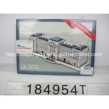 3D Puzzle Famous Building Buckingham Place-England