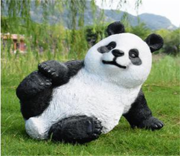 Realistische Panda H Lichter