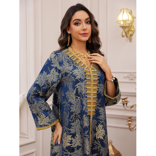 بدلیجات هات فیکس عید V-Neck Jalabiya Abaya