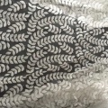 Tela de malla del vestido del cordón de Malasia del bordado del cutwork
