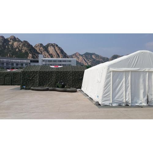 Inflatable Shelters for Rapid Field Hospital Deployment