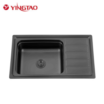 Stainless Steel Single Bowl Multi-Function Indoor Kitchen Sink