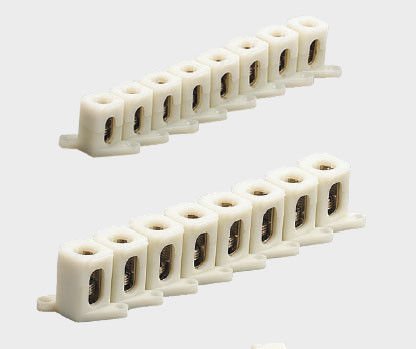 12 Poles Insulated Strip Terminal Blocks / Wire Terminal Connectors