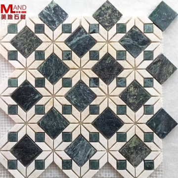 Factory Direct Fully Handmade Natural Marble Stone Mosaic for Fashionable Home Decor