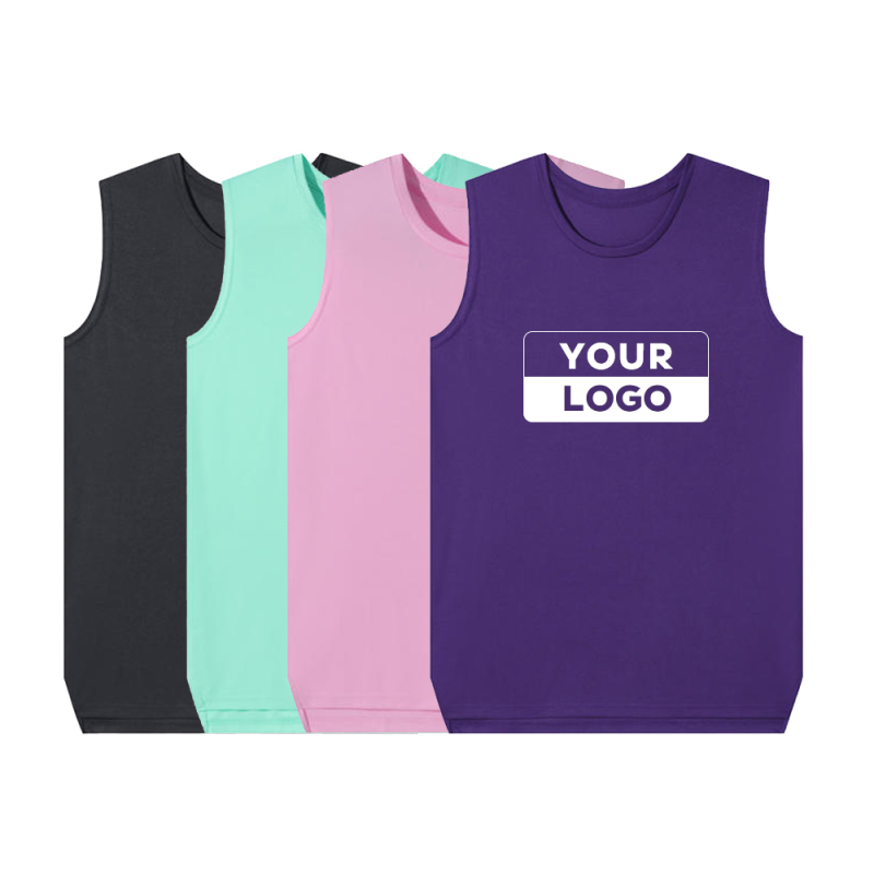Quick-Dry Solid Color Tank Top