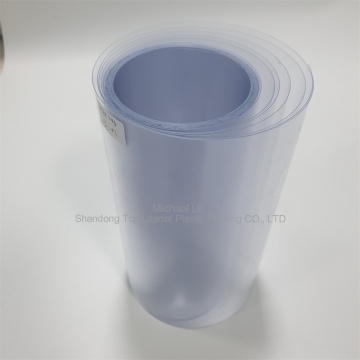 0.35mm glass clear pvc film, color pvc sheet