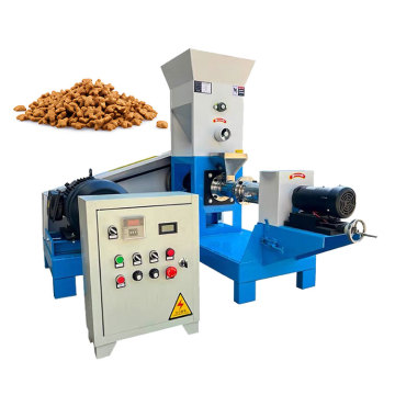 Big Capacity Pet Food Pellet Making Machine - Floating Fish Feed Extruder Machine