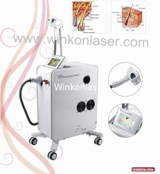 1-10hz 12*12mm Spot Size Diode Laser Hair Removal Powerful Permanent