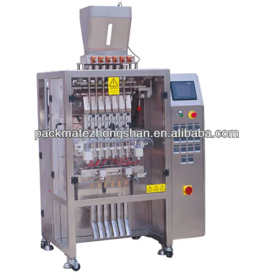 6 lanes Multi- lane packing machine