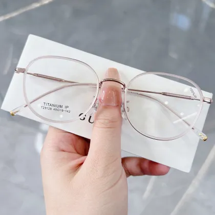 Trendy Round Cute Glasses Frame - Student Friendly Optical Frame