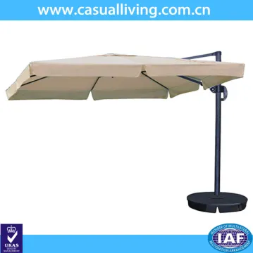 Cheap Patio Umbrella Offset 10' Hanging Umbrella Outdoor Market patio Umbrella with logo