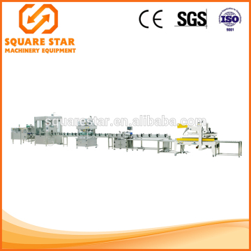 Linear automatic water filling line
