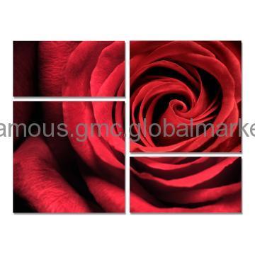 Rose Picture Modern Painting Decoration