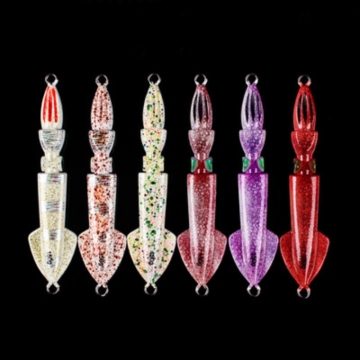 LUREKILLER 145mm 150g Luminous Octopus Squid Jig Lure for Deep Sea Saltwater Fishing