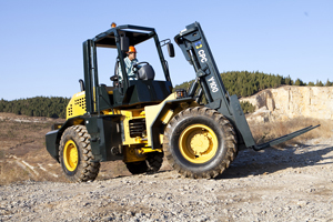 10ton Rough Terrain Forklift, 4WD, Duplex Mast, Deutz Engine