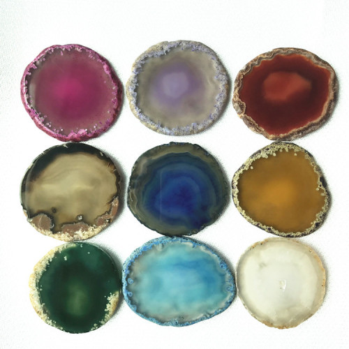 Natursten Agate Slice Socket