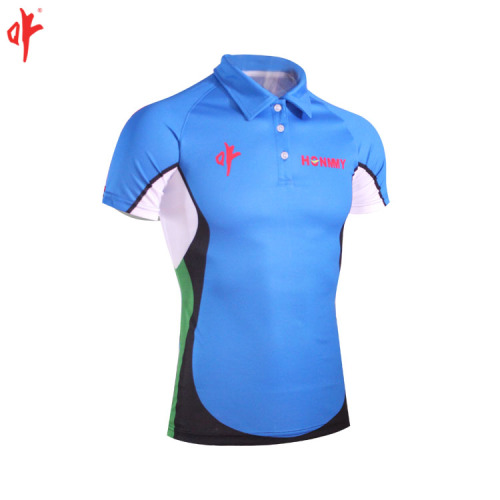 China Manufacture Custom Made Sublimation polo shirt, customized kits