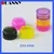 OVERLAPPING COLOFUL 3G PLASTIC SMALL CREAM JAR, 3G CREAM JAR