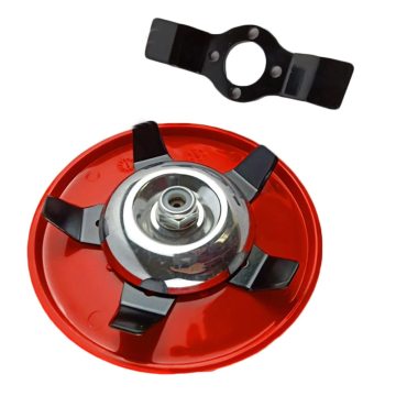 Professional Grass Trimmer Head with Weeder Plate and Brush Cutter Blade for Efficient Lawn Maintenance