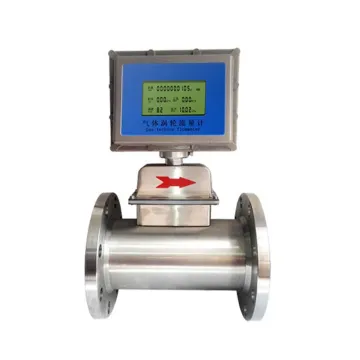 Intelligent compressed air gas turbine flowmeter