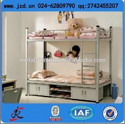 kids bunk bed, kids double deck bed iron bed