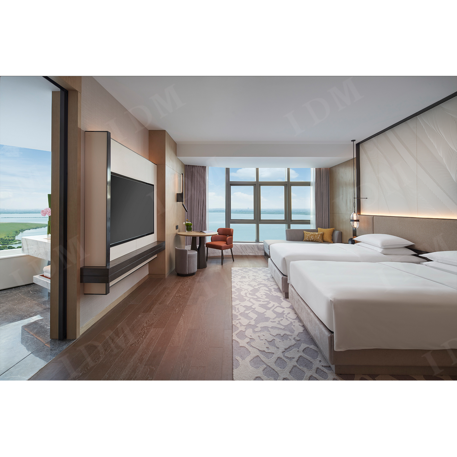 Luxury Five Star Hotel bedroom Furniture For Project