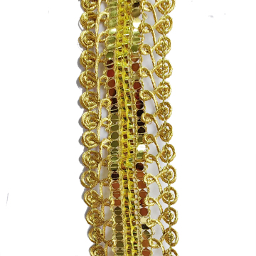 2023 Top Sale Embroidery Webbing Mirror Sewing Lace Trim with Decoration Shiny Dancewear Costume Sequined Lace Trimming Border" 

However, for better SEO and readability, you might consider shortening it to:

"Shiny Dancewear Lace Trim with Sequins 2023 T
