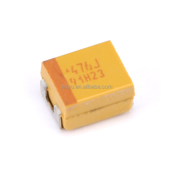TAJB476K006RNJ 47uF Tantalum Capacitor, 10%, 6.3V, 1411