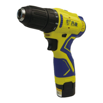 Cordless 12V Brush Motor Drill - Bare Tool Multifunctional Drill Set