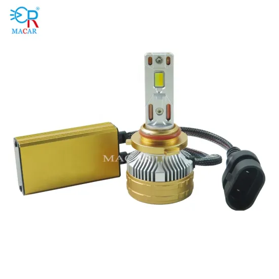 MACAR Three Color LED Headlight Bulbs - High Power 90W for Cars (HB3, HB4, H4, H7, H11, 9005, 9006)