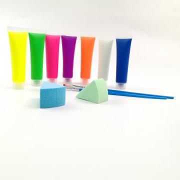 Vattenbaserade Shinning Bright Fluorescent Colors Face Paint