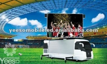 New Product YES-TB16 Outdoor Mobile LED Display Advertising Vehicle
