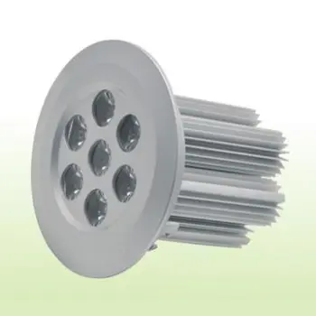 7x3W LED Ceiling Lighting with Unique Cooling Structure