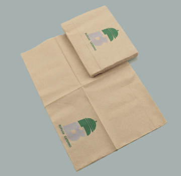 Unbleached napkins for restaurants