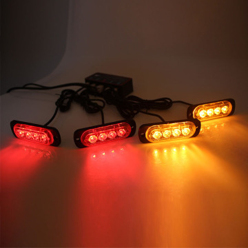 16LED Car Bumper Light Grill LED Light with Remote Control - Hot Sale