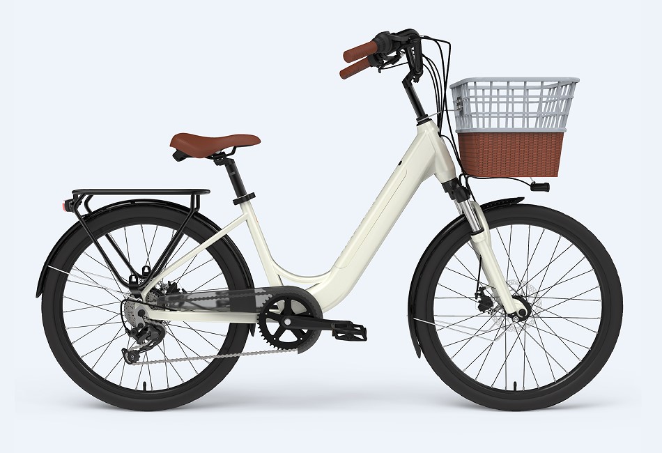 Elektrische Pendler -Ebike für Dame