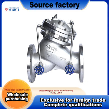 Durable DN100 Water Valve in Stainless Steel