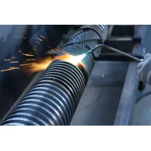 Mataas na output 55/120 conical twin screw para sa PVC extrusion