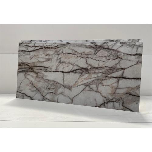 Cracked Marble Pattern Metal Plate Insulation Decorative Panel