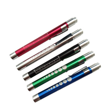 Hot Sale AAA Battery Aluminum Pen Light Flashlight and Torch for Nursing