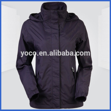 Men nylon black windbreaker jacket